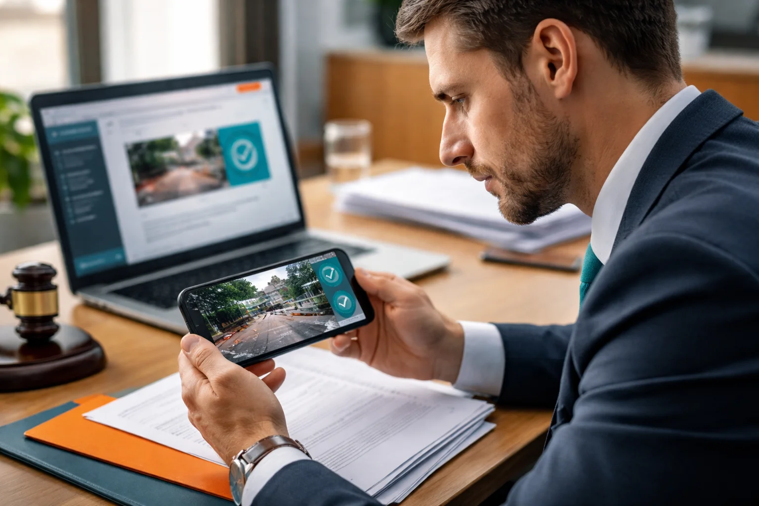 Certification vidéo preuve justice avec smartphone et horodatage sécurisé
