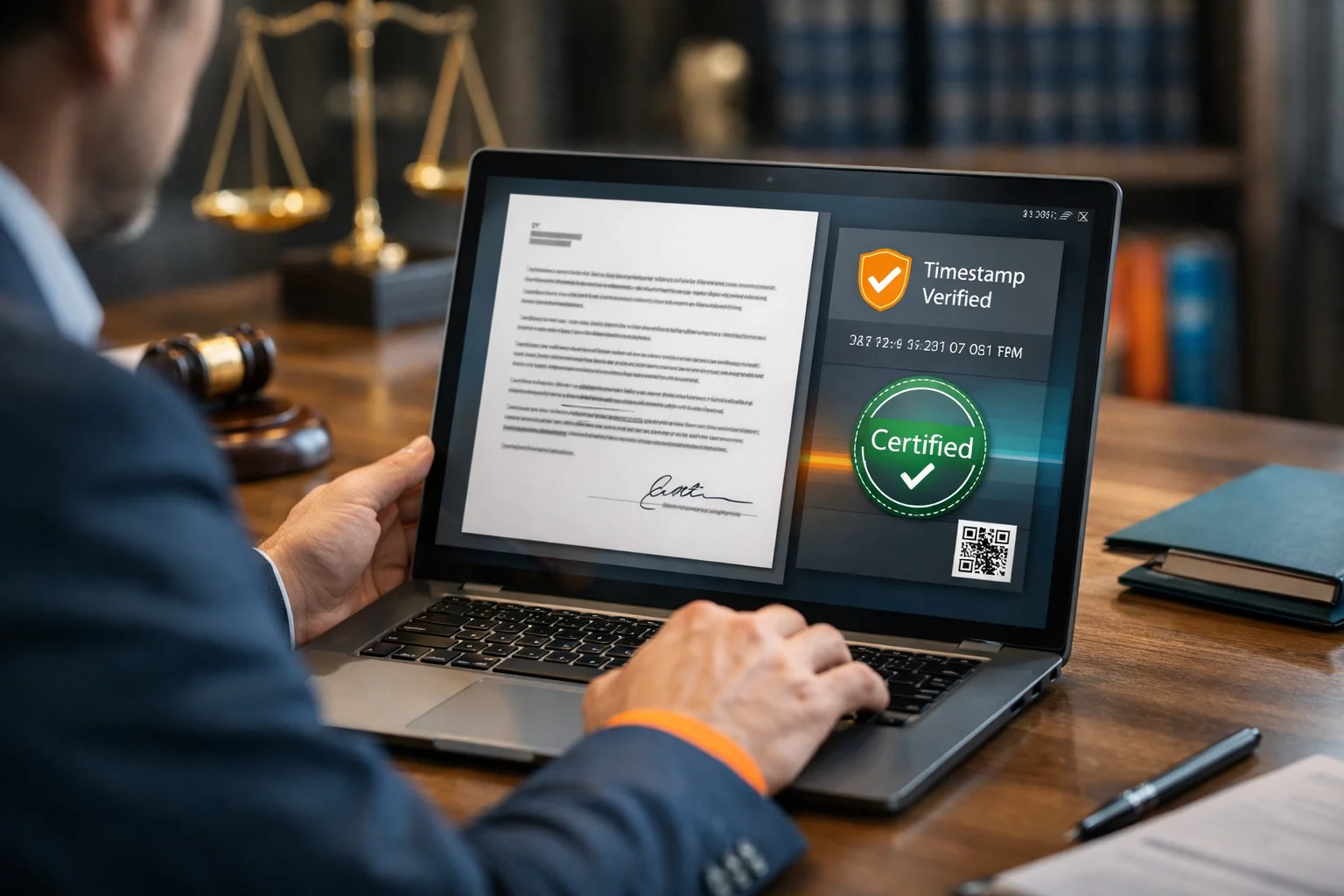Certification d’un PDF avec horodatage eIDAS : une preuve numérique fiable et juridiquement recevable